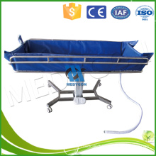 hospital hydraulic electric shower trolley